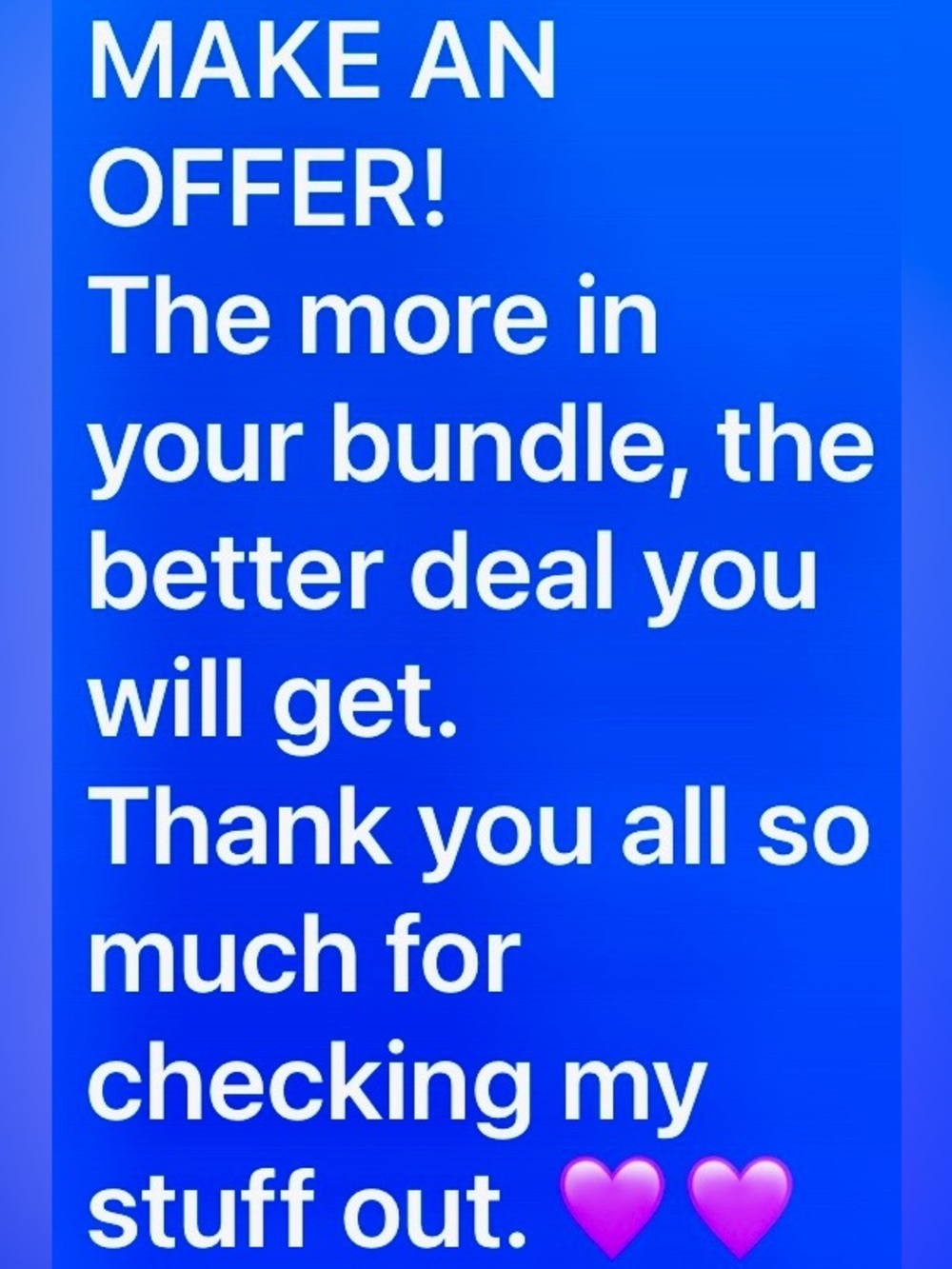 Make an Offer